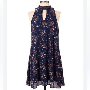 Francesca’s Floral Motif Mini Dress